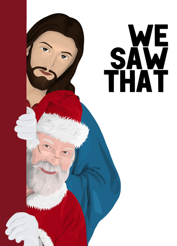 We Saw That Card