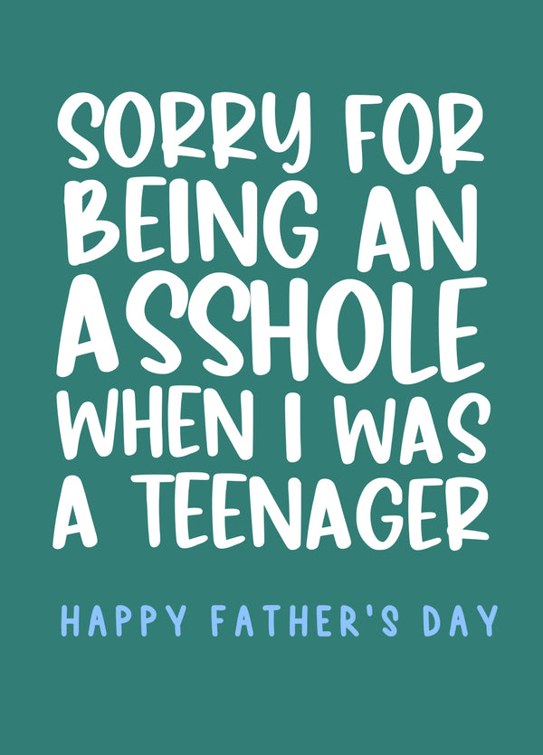 Teenager Card