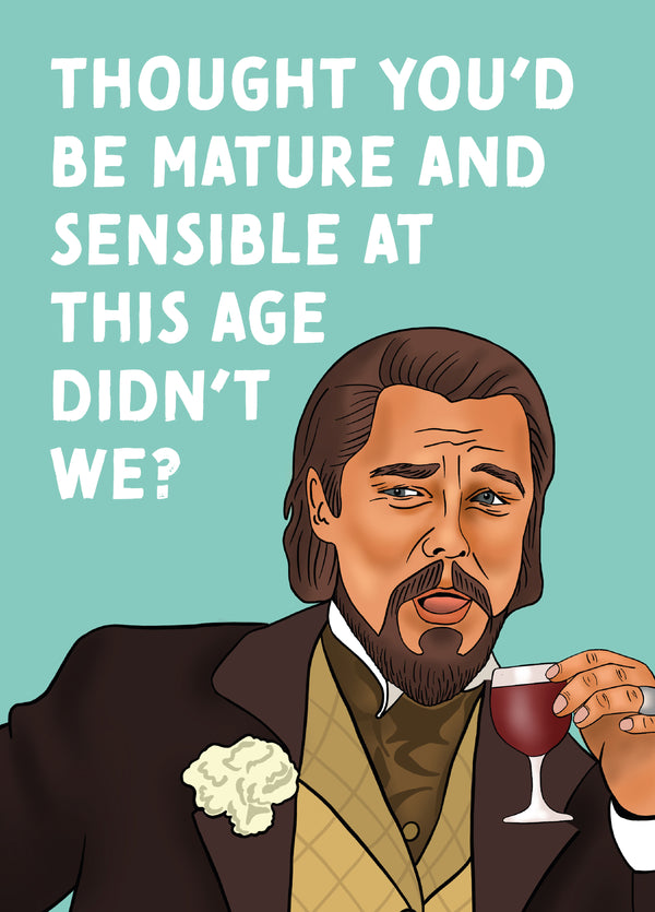 Laughing Leo Birthday Card