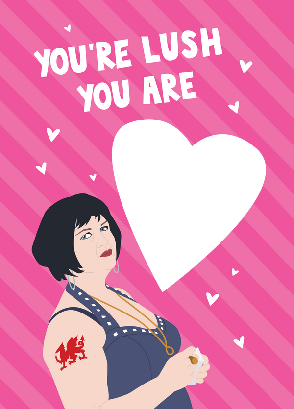 You're Lush Photo Card