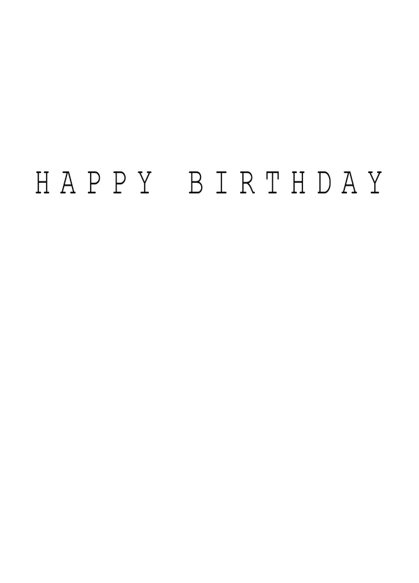 Happy Birthday Multi Photo Card