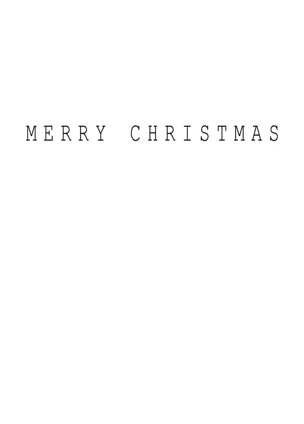 Merry Christmas Multi Photo Card