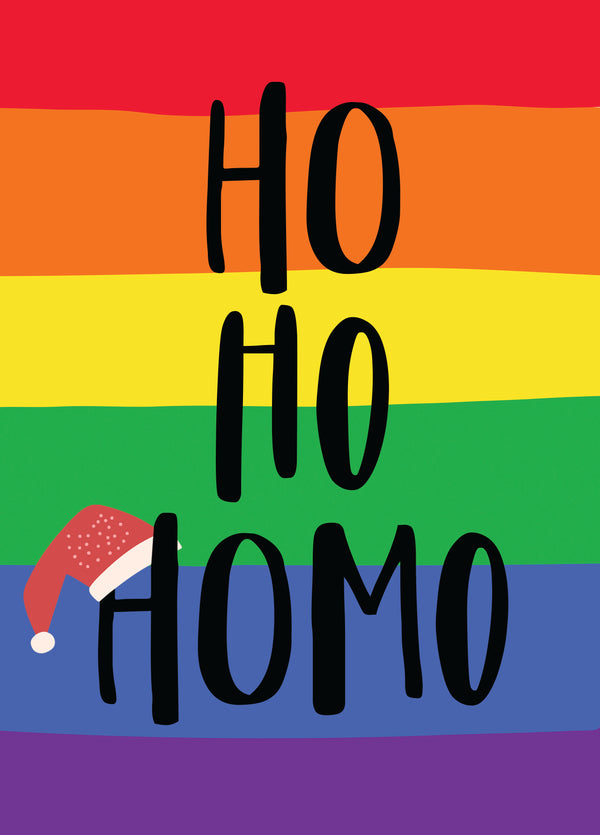 Ho Ho Homo Card