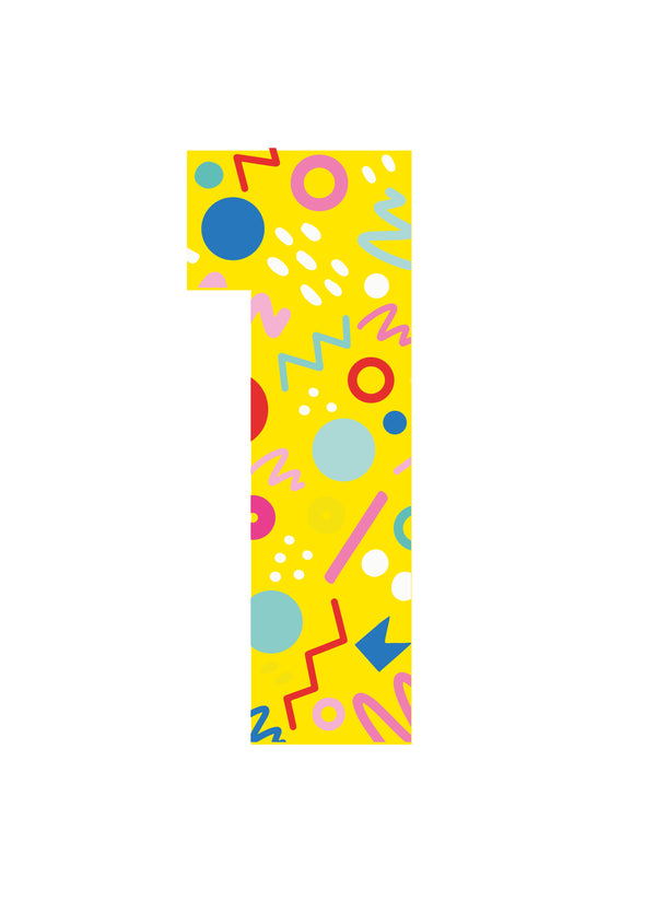 Age 1 Card