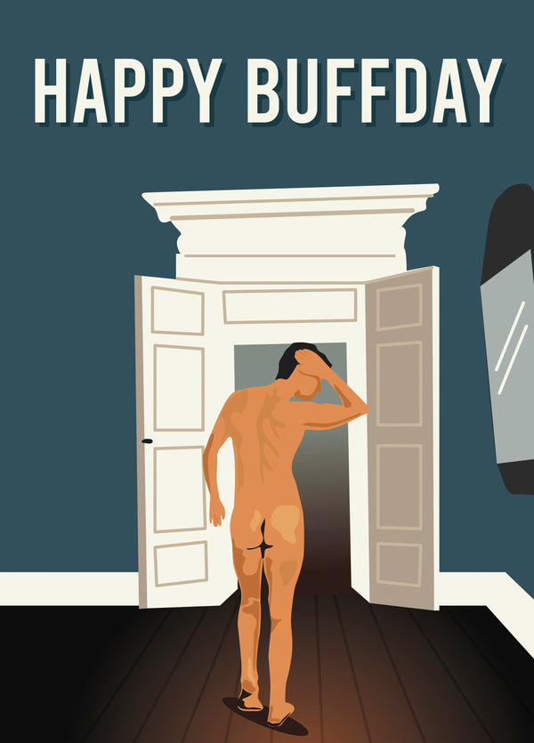 Saltburn Themed Birthday Card