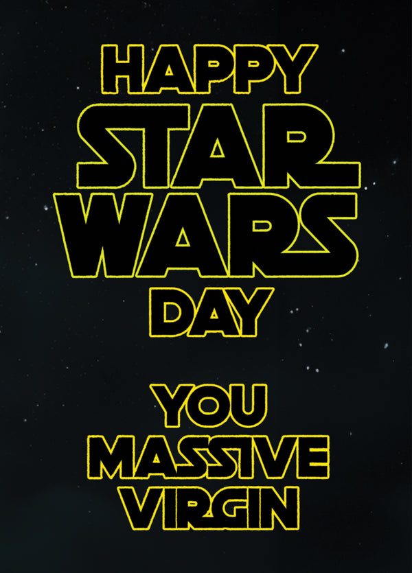 Happy Star Wars Day! Card