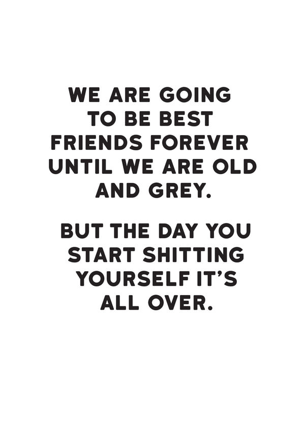Best Friends Forever Card