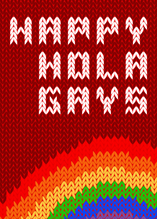 Happy HolaGays Christmas Card