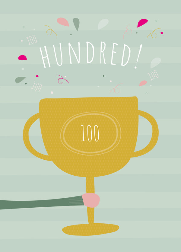One Hundred! Card