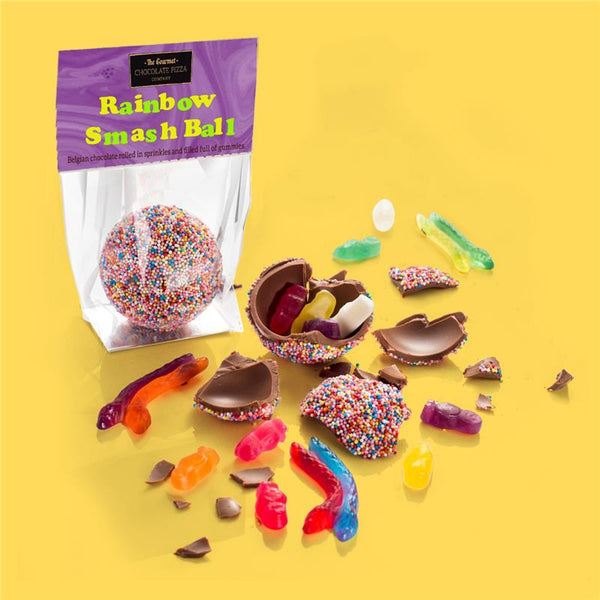 Chocolate Rainbow Smash Ball