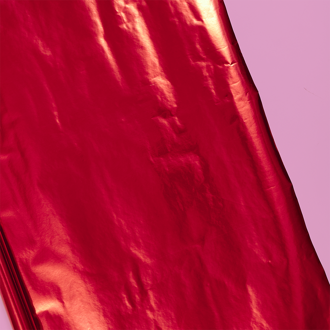 Red Foil Roll Wrap