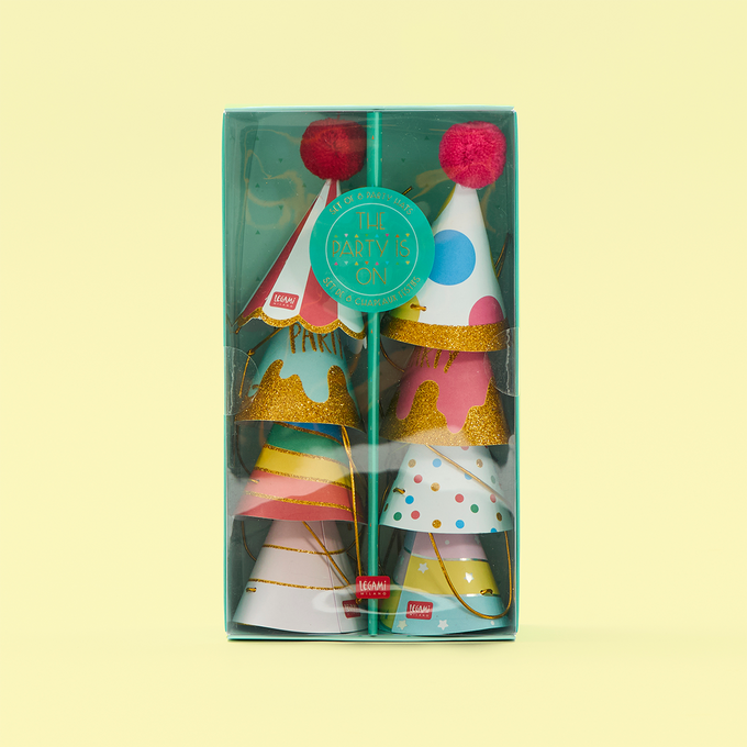 Pom Pom Party Hats