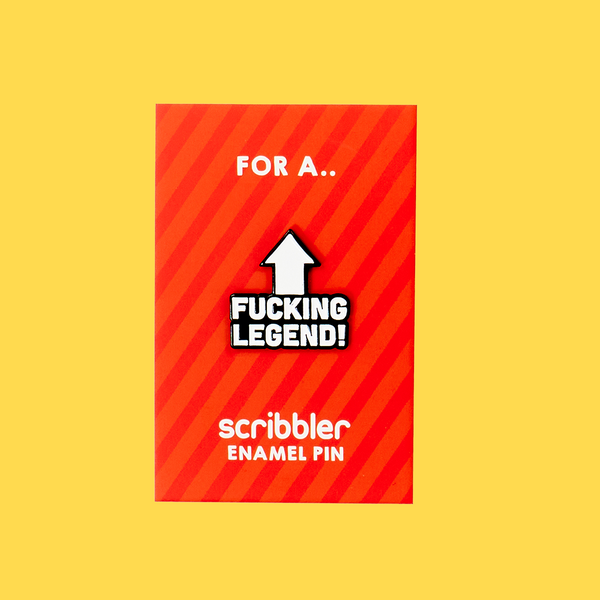 F*cking Legend Pin Badge