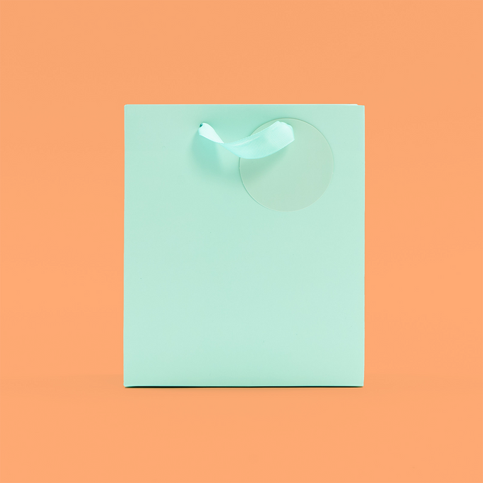 Mint Green Medium Gift Bag