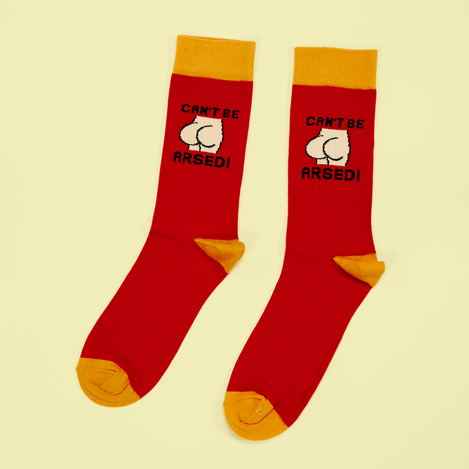 Can`t Be A*sed Socks