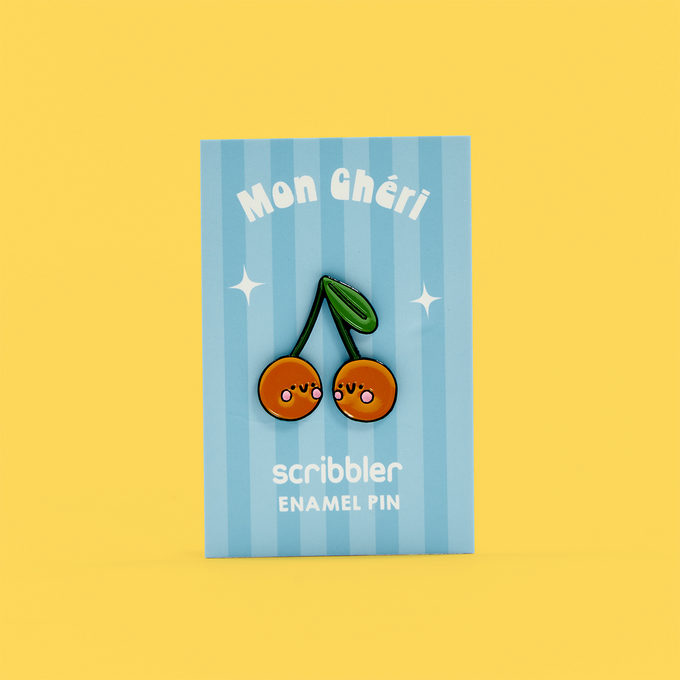 Mon Cheri Pin Badge