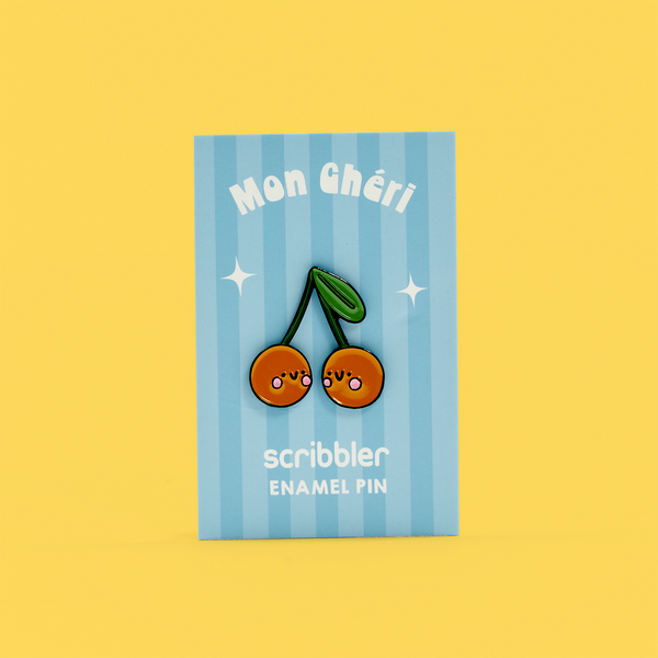 Mon Cheri Pin Badge