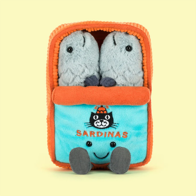 Jellycat Amuseables Sardine Tin