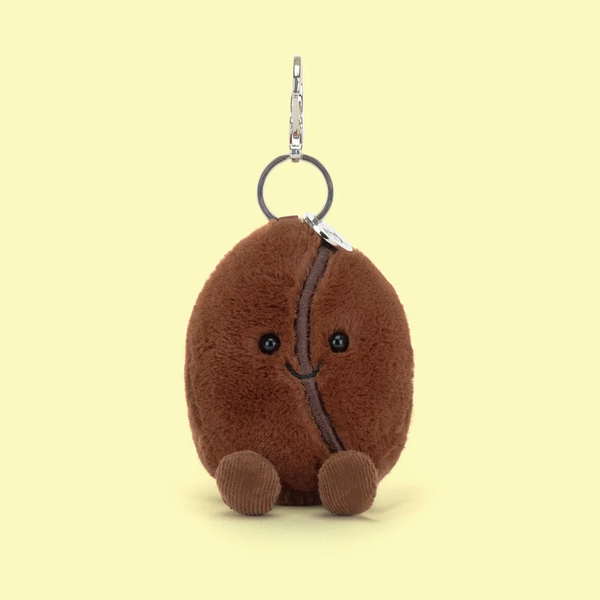 Jellycat Amuseables Coffee Bean Bag Charm