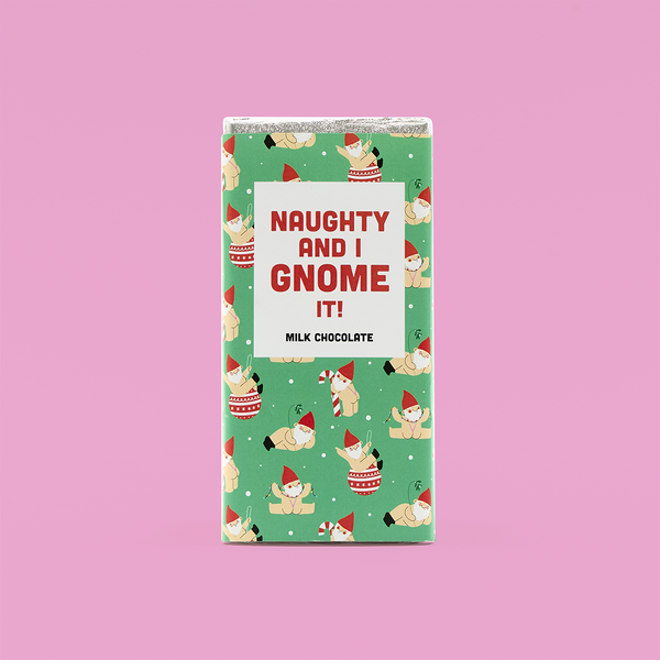 Naughty Gnomes Chocolate Bar