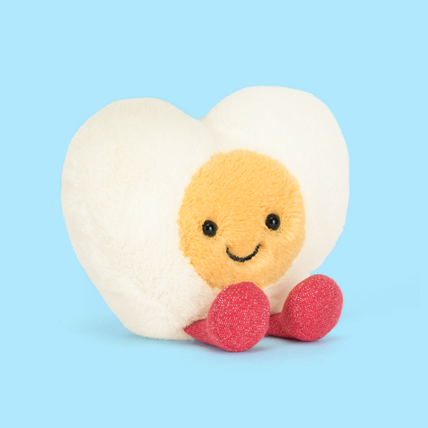 Jellycat Amuseables Heart Boiled Egg