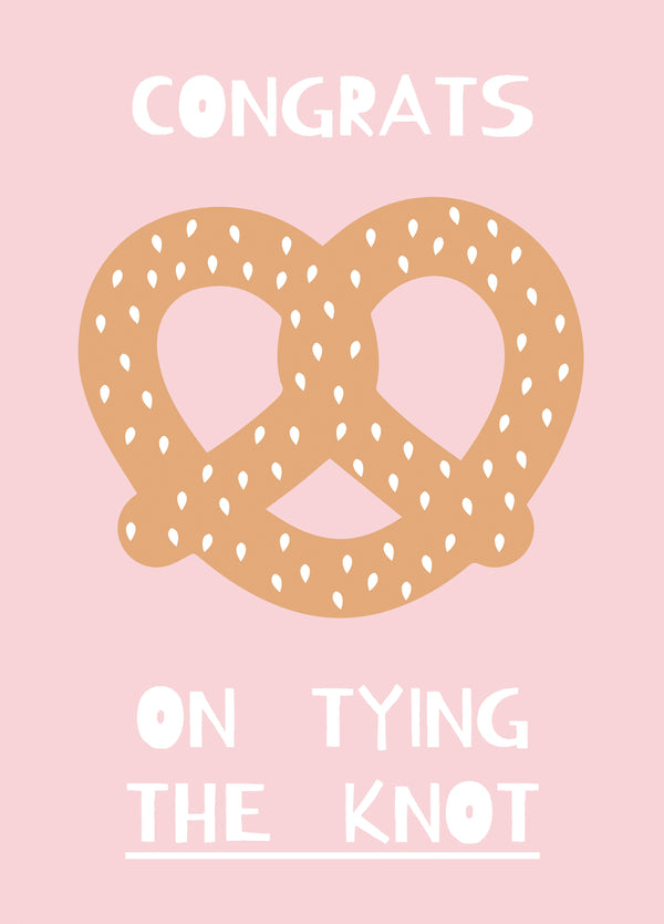 Congrats On Tying The Knot Card