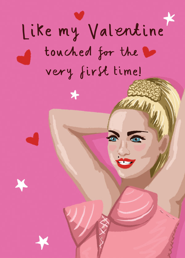 Funny Madonna Like A Virgin Valentine's Day Card