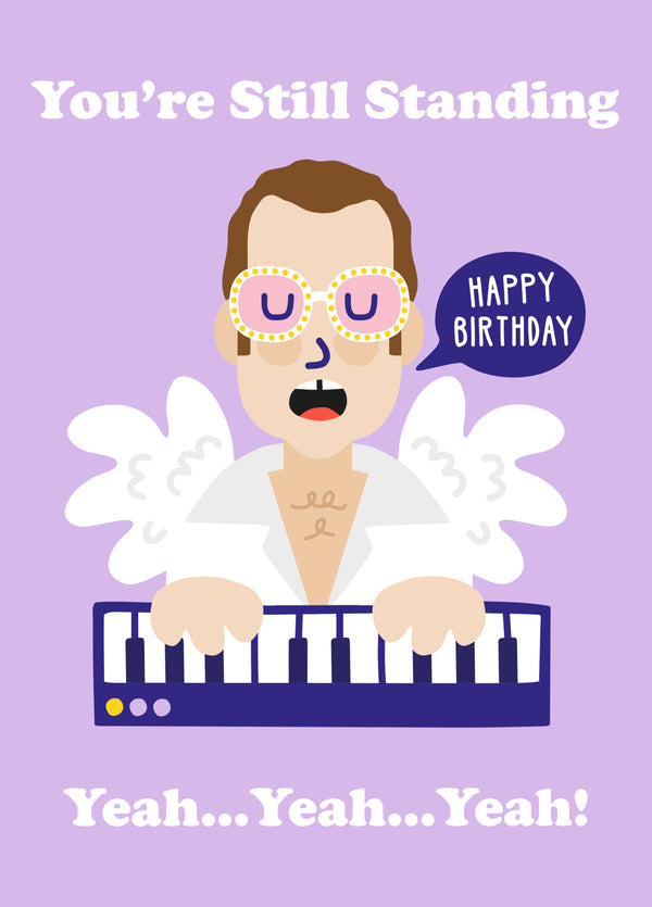 You're Still Standing Birthday Card