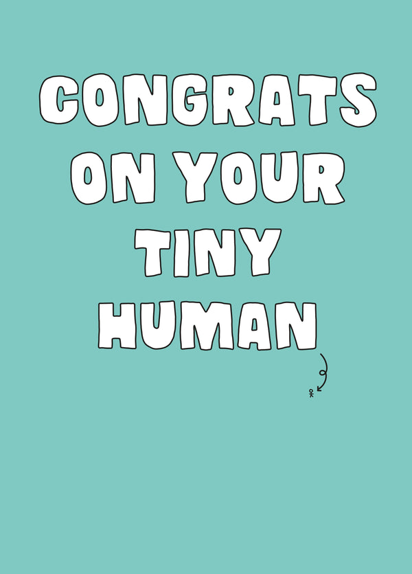 Congrats On Your Tiny Human Card