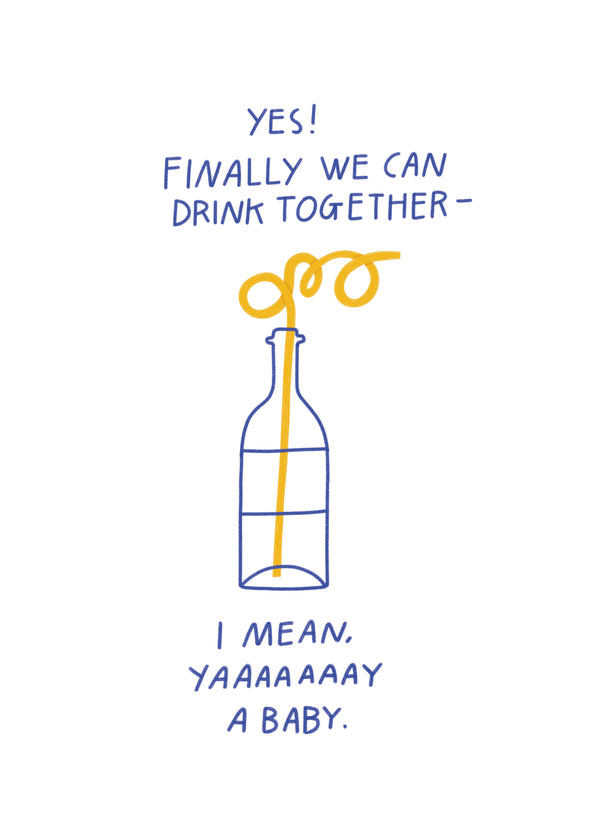 Finally We Can Drink Card