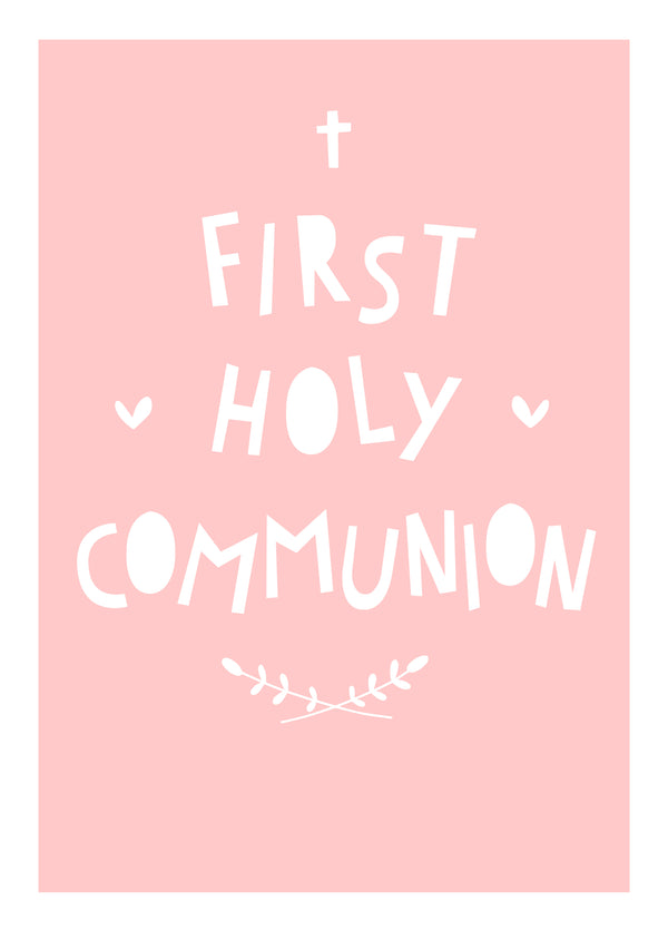 First Holy Communion Card