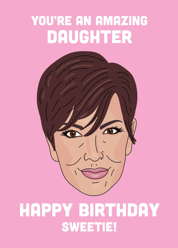Amazing Daughter Card