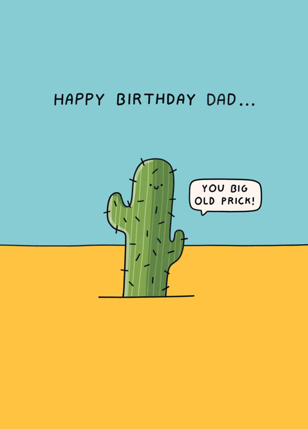 Happy Birthday Dad Card