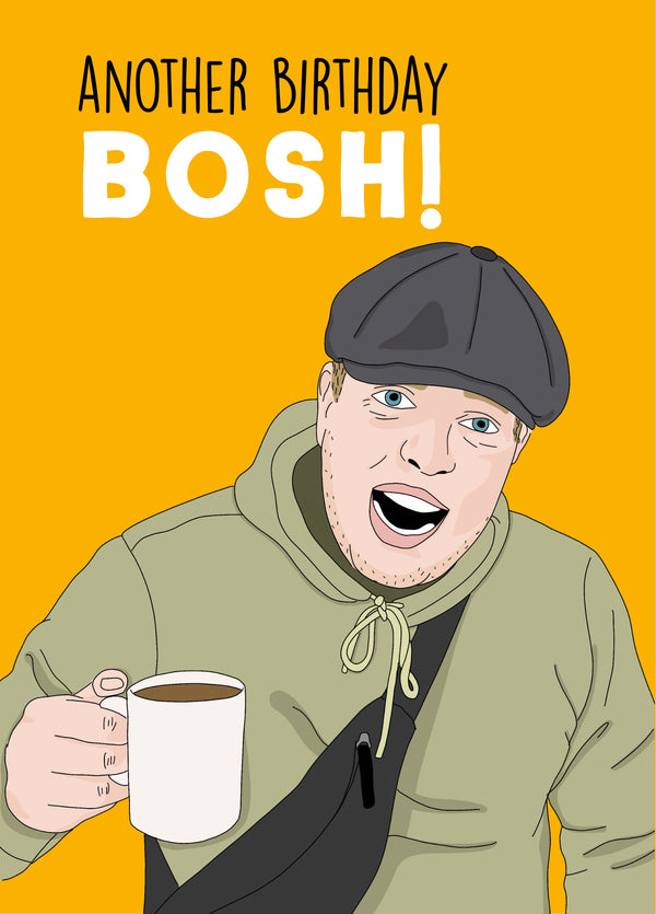 Thomas Skinner Bosh Birthday Card