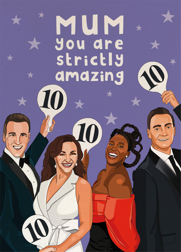 Strictly Amazing Mother's Day Card