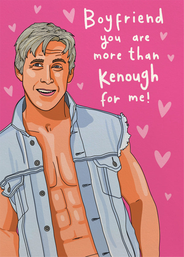 Boyfriend Kenough Valentine's Card