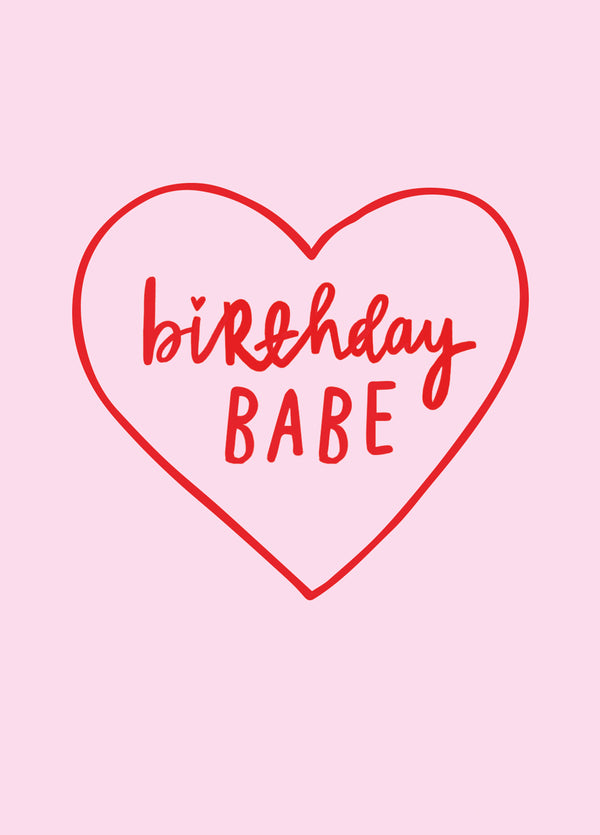 Birthday Babe Card