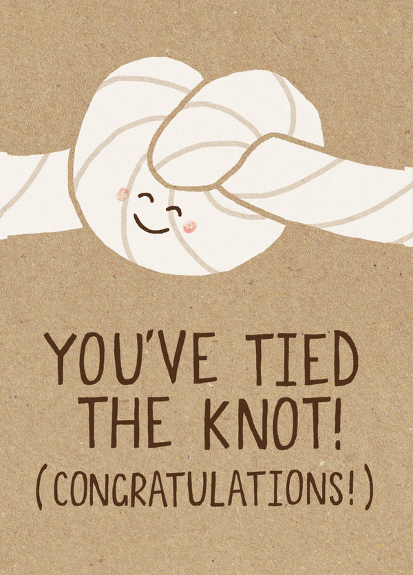 You've Tied The Knot! Card