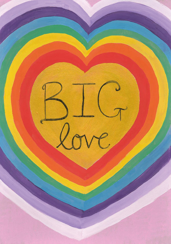 Big Love Rainbow Card