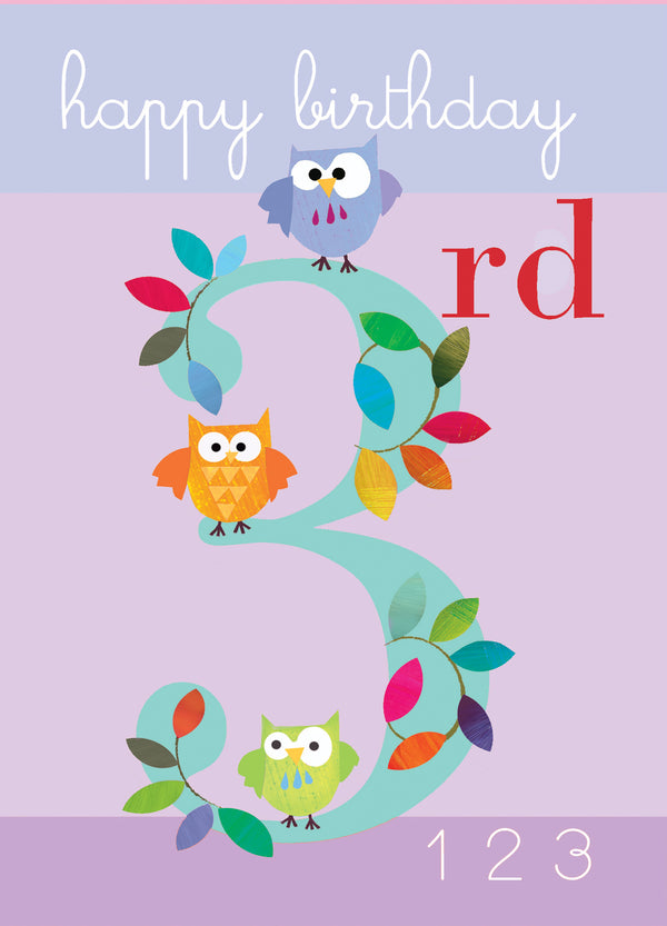 Owl Three Card