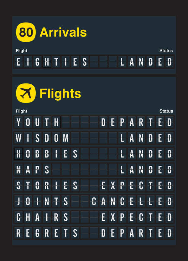 80 Arrivals