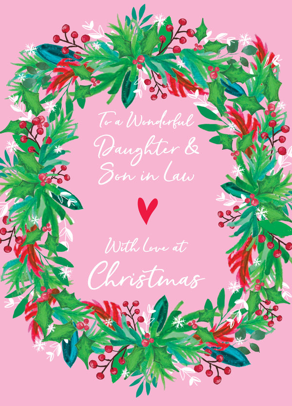 To A Wonderful Daughter & Son-in-law