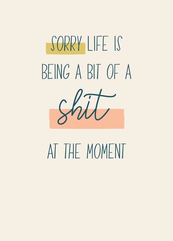 Life Being A Shit Card