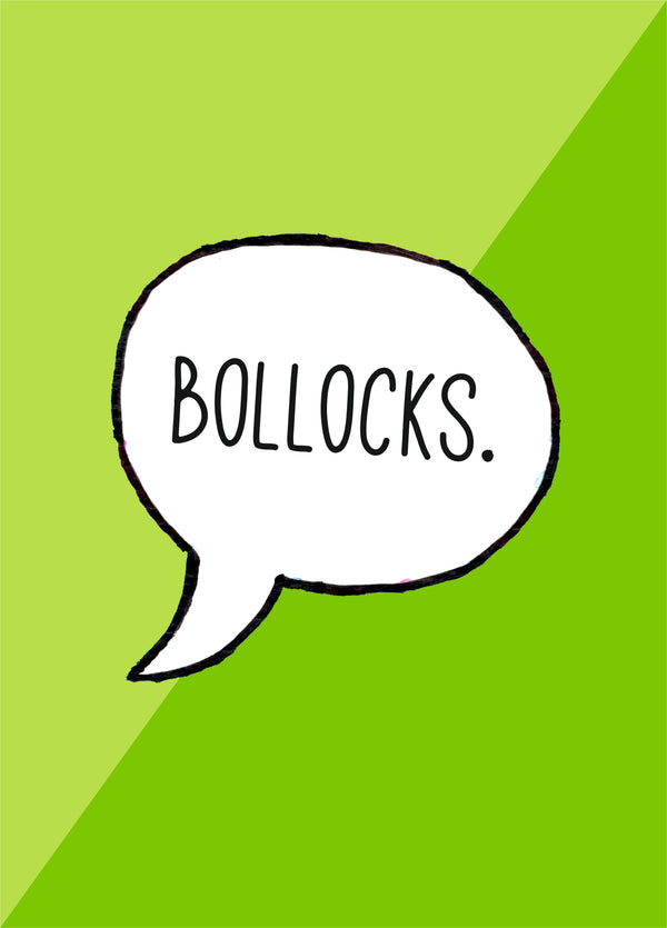 Bollocks Card