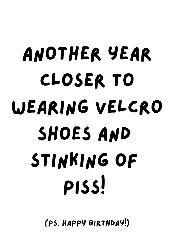 Another Year Closer To Being Old Card