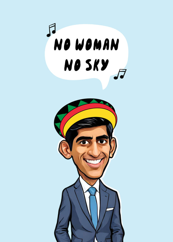 No Woman No Sky Card