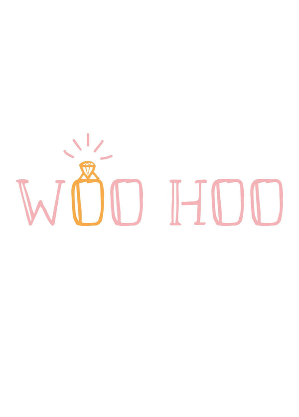 Woo Hoo, Wedding! Card
