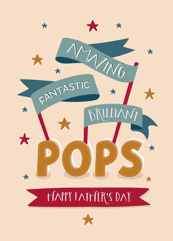 Happy Father's Day Pops! Card