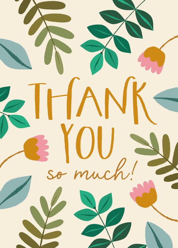 Thank You So Much! Card