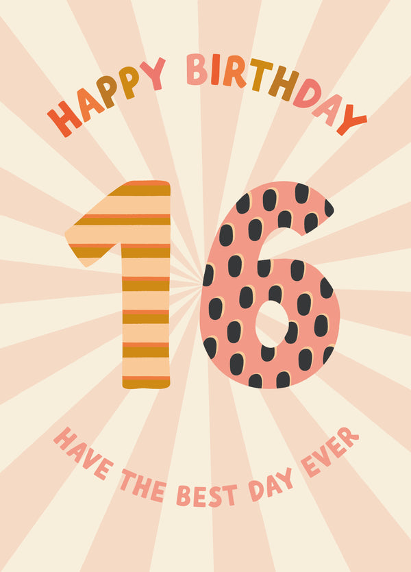 Happy 16th Birthday! Card